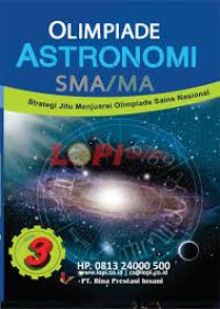 Image of Strategi Jitu Menjuarai Olimpiade Sains Astronomi Jilid 3